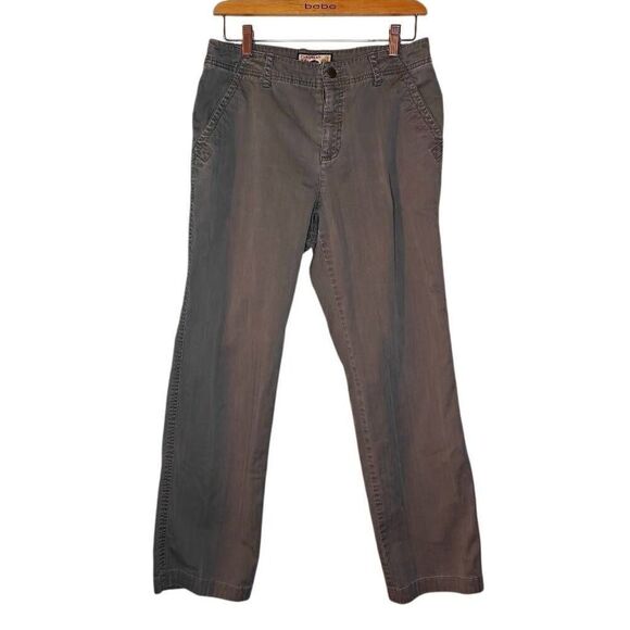 Caribbean Joe Khaki Colored Cropped Pants - Picture 1 of 7